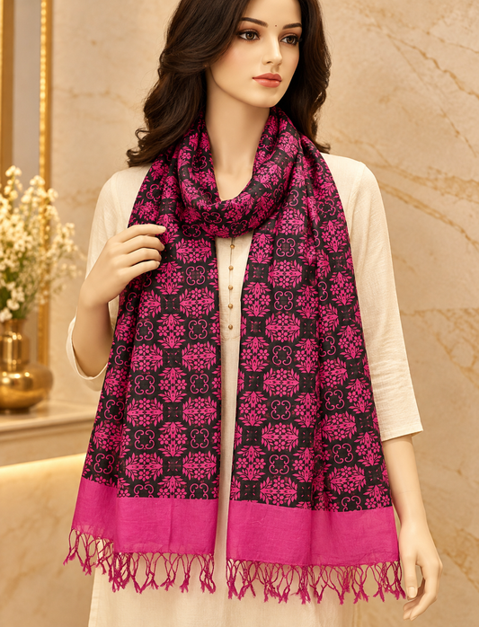 FANCY LADIES STOLE (2 METER)
