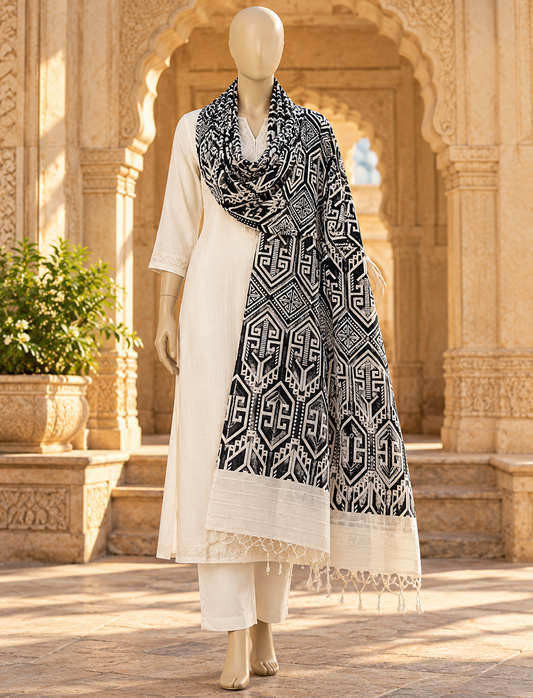 FANCY LADIES STOLE (2 METER)