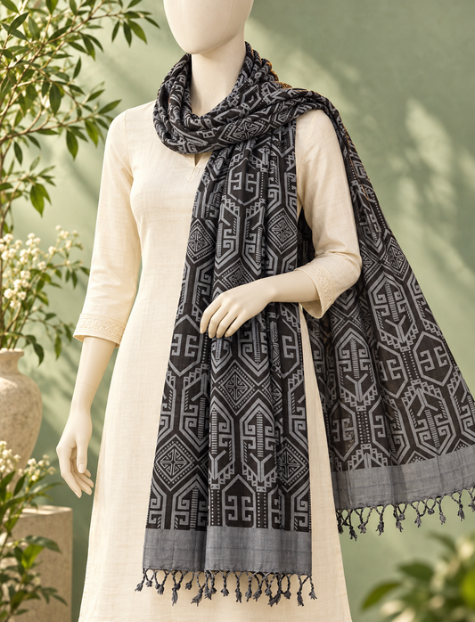 FANCY LADIES STOLE (2 METER)