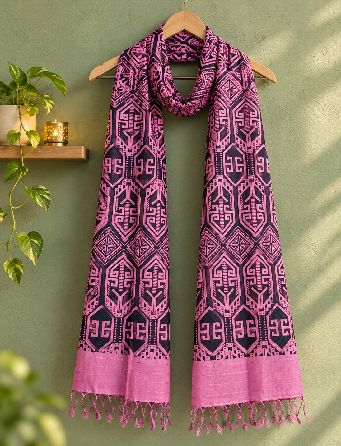 FANCY LADIES STOLE (2 METER)