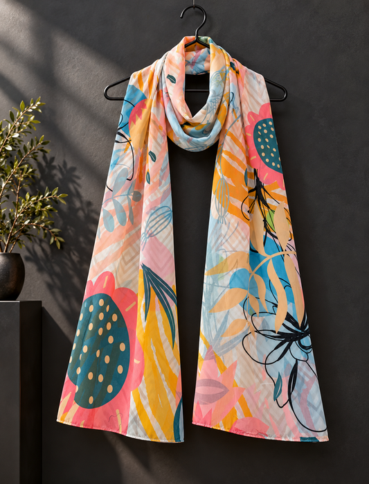 FANCY LADIES STOLE (2 METER)