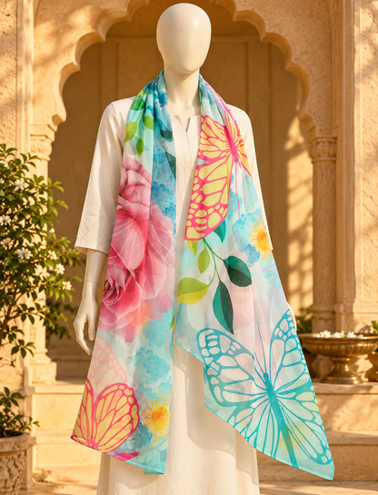 FANCY LADIES STOLE (2 METER)