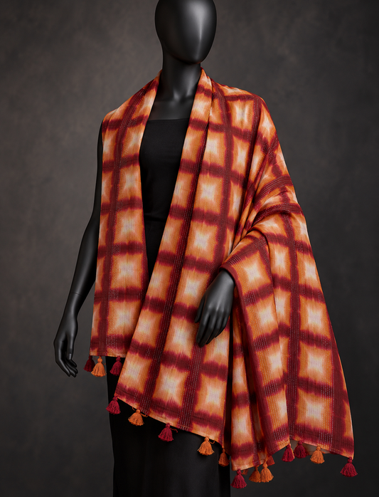 FANCY LADIES STOLE (2 METER)