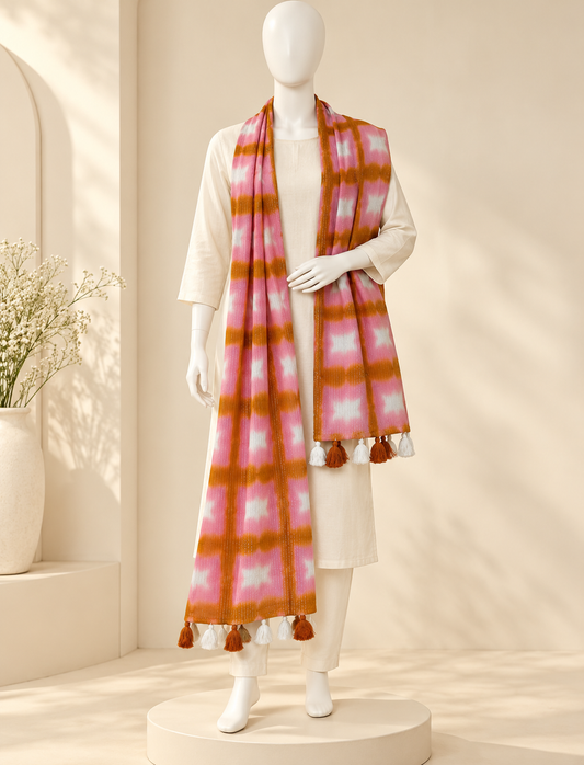 FANCY LADIES STOLE (2 METER)
