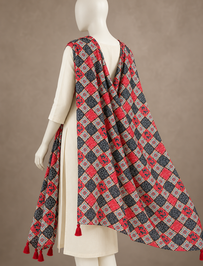 FANCY LADIES STOLE (2 METER)