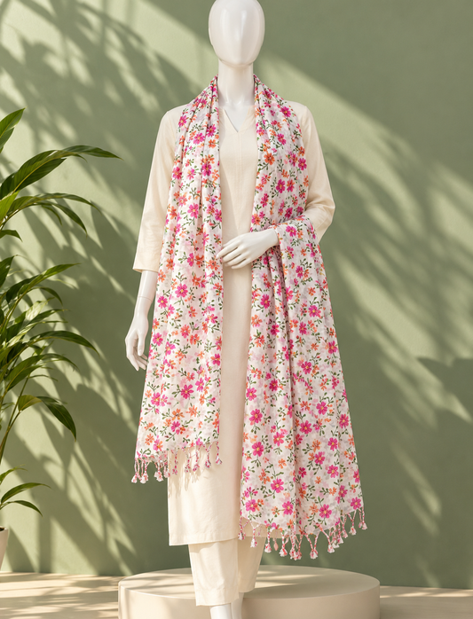 FANCY LADIES STOLE (2 METER)