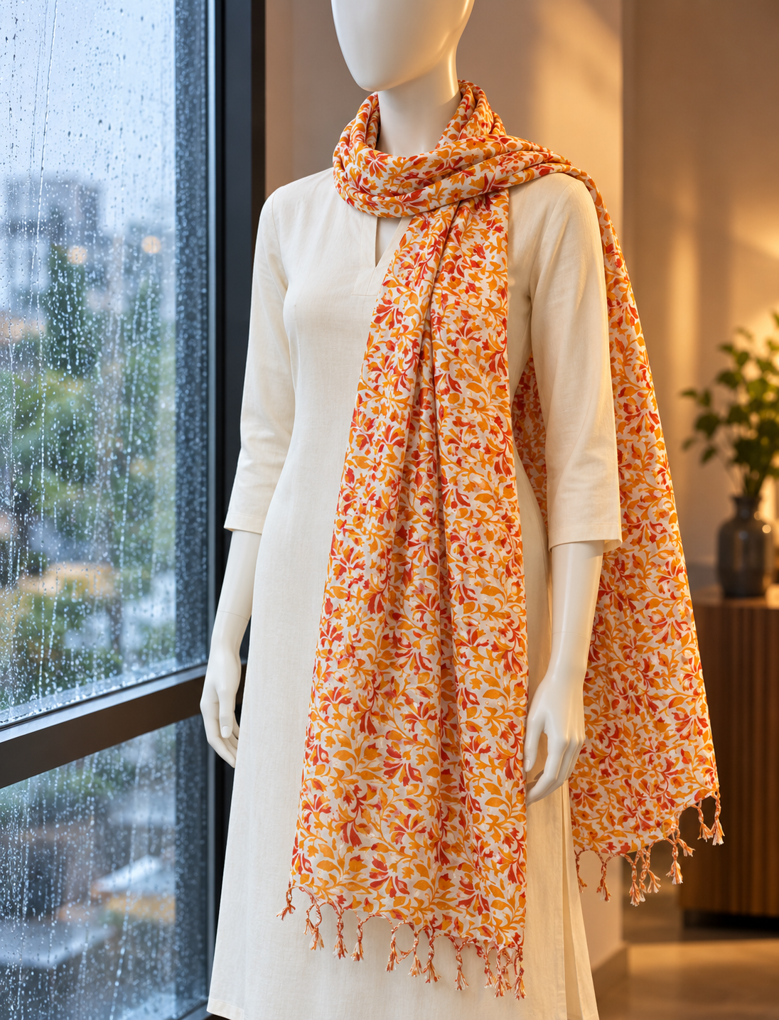 FANCY LADIES STOLE (2 METER)
