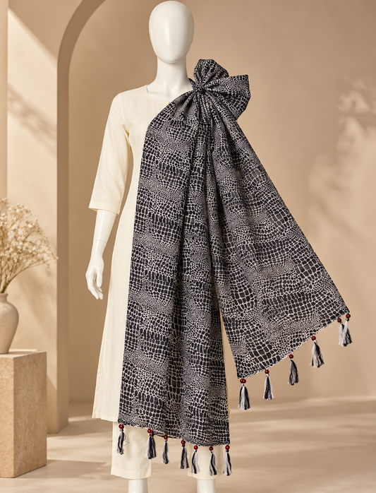 FANCY LADIES STOLE (2 METER)