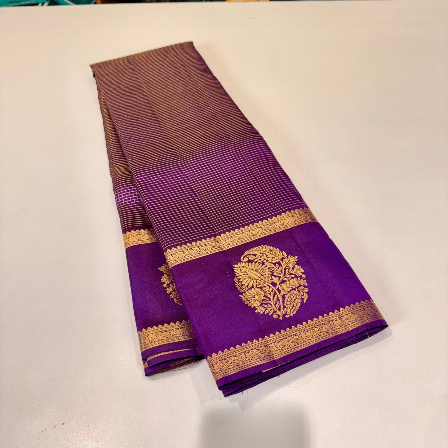 KANCHIPURAM PURE SILK SAREE - B S CHANNABASAPPA & SONS