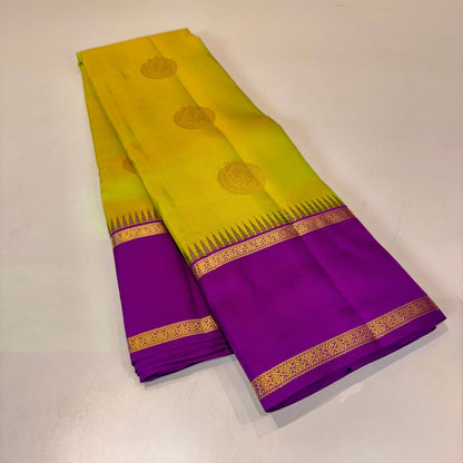 KANCHIPURAM PURE SILK SAREE - B S CHANNABASAPPA & SONS