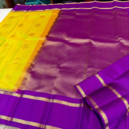 KANCHIPURAM PURE SILK SAREE - B S CHANNABASAPPA & SONS